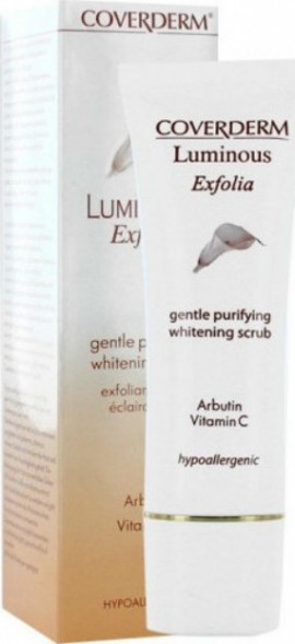 Coverderm Luminous Exfolia Whitening Scrub,50ml