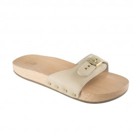 SCHOLL PESCURA FLAT ORIGINAL UNISEX Ανατομικά Τσόκαρα Χρώμα Μπέζ N 43 SKU F238691056430