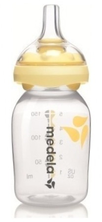 Medela  Calma Πλαστικό Μπιμπερό 150ml SKU 008.0132