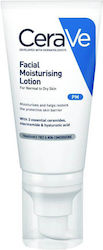 CeraVe  Facial Moisturising Lotion Ενυδατική Κρέμα Προσώπου για Κανονικό έως Ξηρό Δέρμα Χωρίς Άρωμα, 52 ml