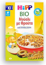 HIPP Bio Παιδικά Μούσλι με Φρούτα 10+ m   200gr