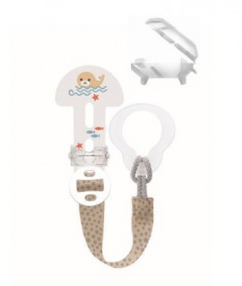 Mam Clip It & Cover Κορδέλα Στήριξης Πιπίλας & Καπάκι SKU 335U