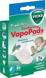 Vicks Paediatric Comforting Vapopads Refill Scent Pads Ανταλλακτικές Ταμπλέτες με Άρωμα Λεβάντας 7tabs