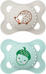 MAM  Original forest Ορθοδοντικές Πιπίλες Σιλικόνης 2-6 m 2 τμχ SKU 100S