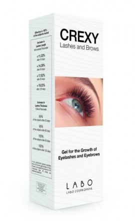 Labo Crexy Lashes & Brows Gel για Ανάπτυξη Βλεφαρίδων & Φρυδιών 8ml