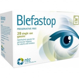 Rafarm Blefastop Wipes Οφθαλμικες γαζες μιας χρησης 28τμχ