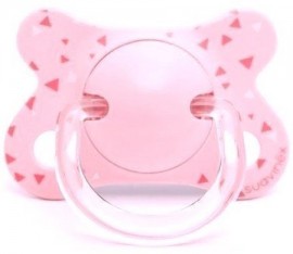 Suavinex Fusion Πιπίλα  σιλικόνης 2-4m  Ροζ 1 τμχ SKU 3801218