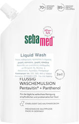 SEBAMED Liquid Face & Body Wash Refill Ήπιο Καθαριστικό Προσώπου Σώματος Ευαίσθητη & Προβληματική Επιδερμίδα 400ml