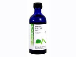 MACROVITA Birch Oil ελαιο σημυδας  για καταπολέμηση της κυτταρίτιδας, της χαλάρωσης και του τοπικού πάχους 100 ml