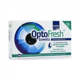 Intermed OptoFresh Μαντηλάκια Καθαρισμού Βλεφάρων 20τμχ