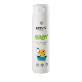 PANTHENOL EXTRA Baby Shower And Shampoo Σαμπουάν-Αφρόλουτρο για Βρέφη και Παιδιά 300ml