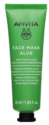 APIVITA face mask aloe Μάσκα Ενυδάτωσης με Αλόη 50ml