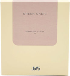 JOVO Green Oasis Color Παλέτα με Σκιές Ματιών σε Στερεή Μορφή N 1 14 gr