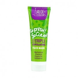 Aloe  Colors Triple Exfoliating Face Mask-Μάσκα Προσώπου Τριπλής Δράσης  60ml