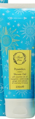Fresh Line Poseidon Shower Gel  Αφρολουτρο με ελαια 200 ml