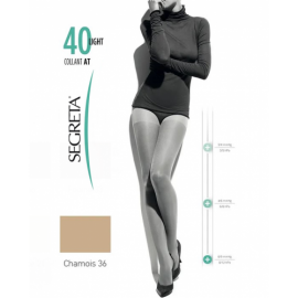 Segreta Light Collant AT 40 DEN  Καλσον Ν 4 Chamois