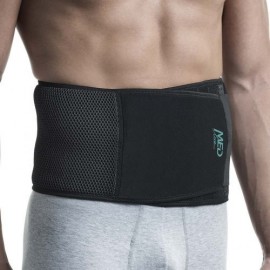 MEDVINE   Abdominal Support , Ζώνη Kοιλίας αυτοκολλητη , 21εκ.Μαυρη  One Size, SKU A111
