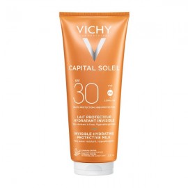 VICHY CAPITAL SOLEIL LAIT PROTECTEUR HYDRANT INVISIBLE SPF30 Αντιηλιακό Γαλάκτωμα με Υαλουρονικό Οξύ, 300ml