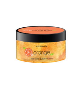 HELENVITA Orange Body scrub Απολεπιστικο σωματος με πορτοκαλι 250 ml
