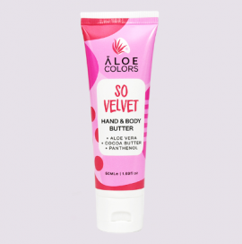 Aloe   Colors So Velvet Hand and  Body Butter  Κρέμα Σώματος 50 ml