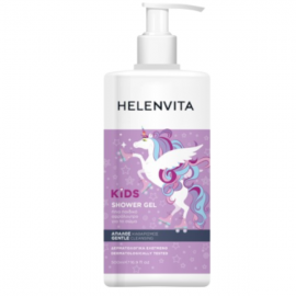 HELENVITA Kids Unicorn Shower Gel Ήπιο Παιδικό Αφρόλουτρο, 500ml
