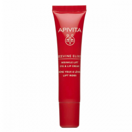 APIVITA  Beevine Elixir Wrinkle Lift Eye & Lip Cream Αντιρυτιδική Κρέμα Ματιών & Χειλιών, 15ml