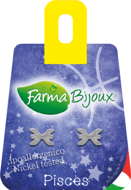 FARMA BIJOUX Σκουλαρίκια Υποαλλεργικά ⭐️ASTRO COLLECTION Ιχθείς, SKU  Z12-1