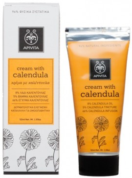 APIVITA Cream with calendula  Κρέμα με Καλέντουλα, 50 ml
