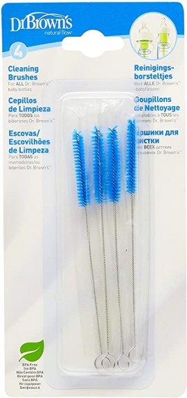 Dr Browns Cleaning Brushes Βουρτσάκι καθαρισμού συστήματος φυσικής ροής αέρα 4 τμχ  SKU 620