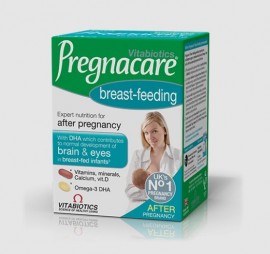 Vitabiotics Pregnacare Breast-feeding, Ενισχυμένη Φροντίδα για την Περίοδο του Θηλασμού 84Tabs/Caps