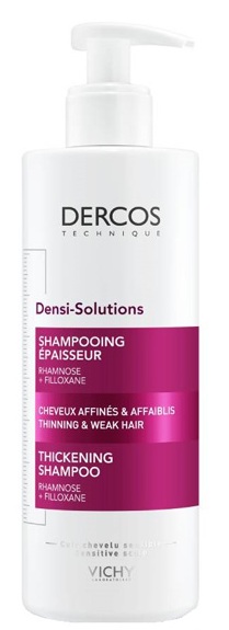 VICHY Dercos Densi-Solutions Thickening Shampoo Σαμπουάν Πύκνωσης για Αδύναμα & Λεπτά Μαλλιά, 400ml
