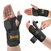 URIEL   Wrist and Thumb Splint Νάρθηκας αντίχειρα  και καρπού Αποσπώμενος one size Μαυρο   SCU 268