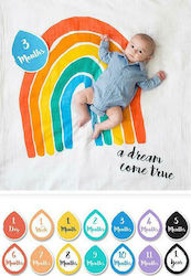 Lulujo A Dream Come True Σεντόνι Φωτογράφισης Μωρού με βαμβακι 100cmx100cm