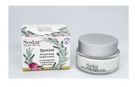Sostar  Αντιρυτιδική Κρέμα Νυκτός Με Μαστιχέλαιο & Ελαιόλαδο, 50ml