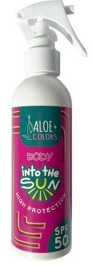 Aloe Colors Into the Sun High Protection Body Sunscreen SPF50 Αντηλιακή Κρέμα Σώματος σε Σπρέι, 180ml