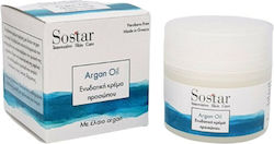 Sostar Focus Argan Oil Ενυδατική Κρέμα Προσώπου Ημέρας για Κανονικές Επιδερμίδες με Aloe Vera 50ml