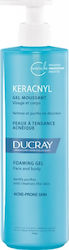 Ducray Keracnyl Gel Moussant Πρόσωπο και Σώμα 400ml