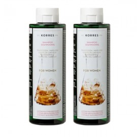 Korres  Set  Σαμπουάν με Κυστίνη & Γλυκοπρωτεΐνες,2x  250ml