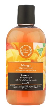 Fresh Line Τροπικό Αφρόλουτρο Μάνγκο, 300ml