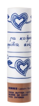 Korres Lip Balm Cocoa Butter Extra Care Εντατική Ενυδατική Φροντίδα για τα Χείλη με Βούτυρο Κακάο για Άμεση Θρέψη 4.5g