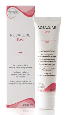 SYNCHROLINE Rosacure Fast Cream Gel, Κρέμα Gel για την Καταπολέμιση της Μόνιμης ή Παροδικής Ερυθρότητας του Προσώπου, 30 ml