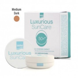 InterMed Luxurious Suncare Silk Cover BB Compact 50+ N 03 Medium Dark 12 gr