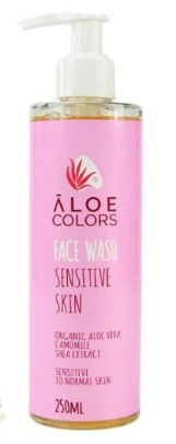 Aloe  Colors  Face Wash  Sensitive skin Καθαριστικό Gel προσώπου 250ml