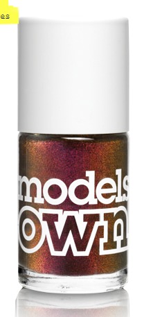 Models own Nail polish Mανω νυχιων  N 120 Beetlejuice Pinky Brown