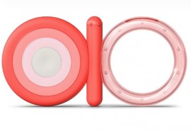 Suavinex  Κρικος οδοντοφυιας σιλικονης με τζελ που παγωνει  4+ m  Ροζ  SKU 3401430