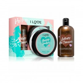 I LOVE Set  Delicious Duo Festive Favourites Αφρόλουτρο Ζεστή Σοκολάτα 250 ml & Body Bytter Βανίλια 200 ml
