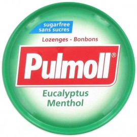 PULMOLL Καραμέλες Χωρίς Ζάχαρη με Ευκάλυπτο, 45gr