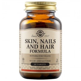 SOLGAR Skin Nails and Hair Formula,Βιταμινη για μαλλια και νυχια  60Tabs