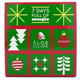 Aloe Colors Set  Advent Calendar 7 Days Full Of Magic Ημερολόγιο Αντίστροφης Μέτρησης