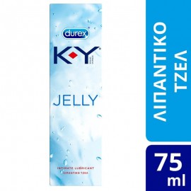 Durex K-Y Jelly Λιπαντικό Τζελ Αντικατάστασης της Φυσικής Υγρασίας του Κόλπου, 75ml